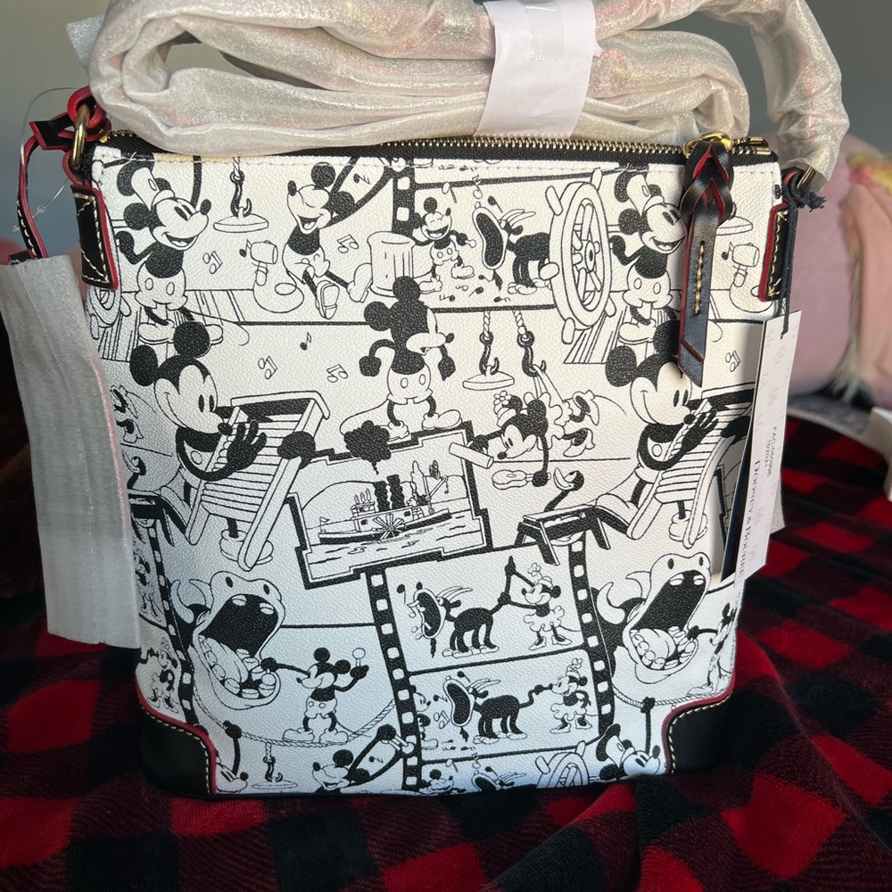 Dooney & Bourke Steam Boat Mickey Mouse Crossbody